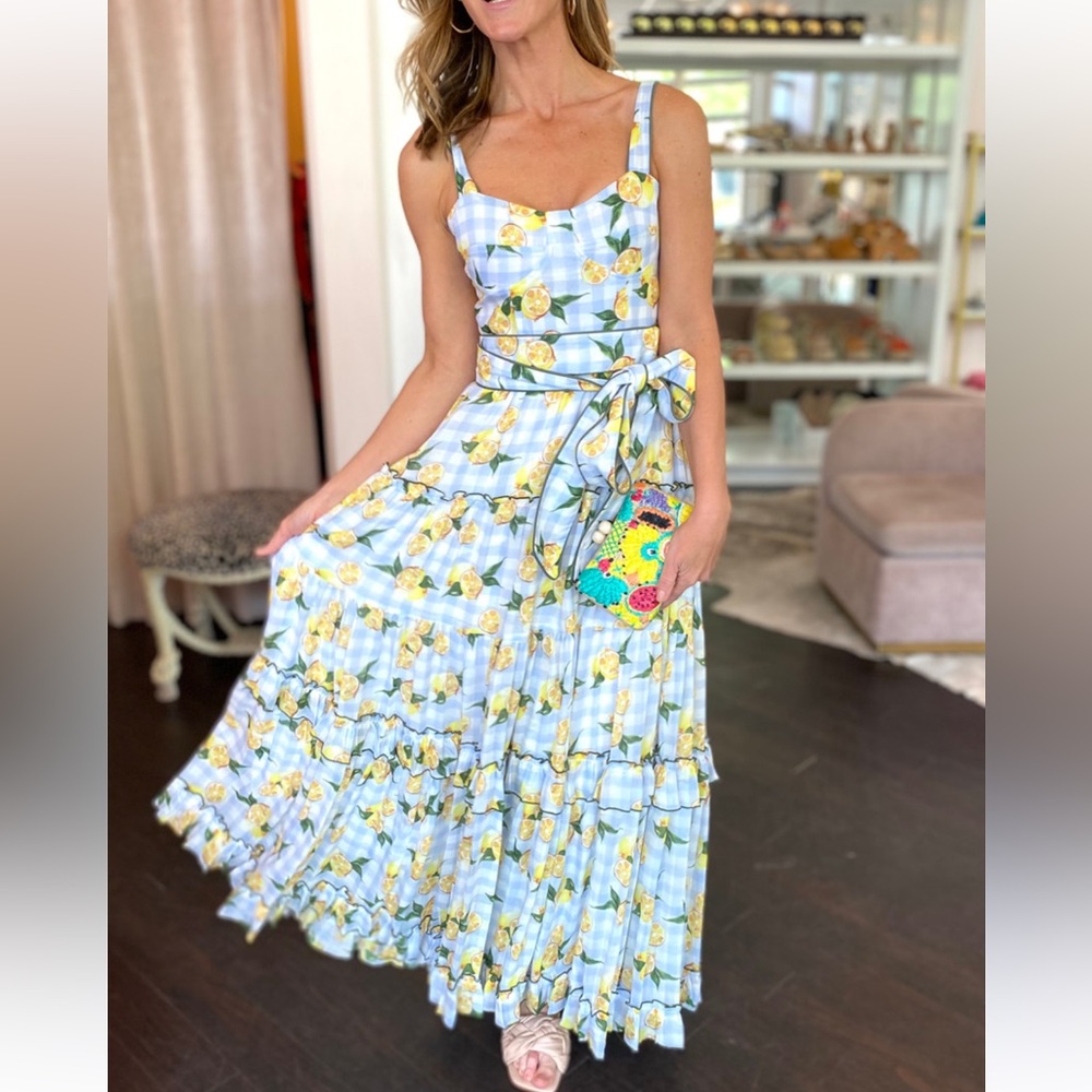 Kleid Lemon Maxi Dress